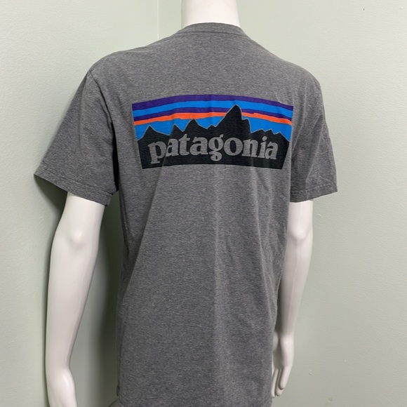 Men's Gray P-6 Logo Responsibili-Tee - Picture 1 of 6